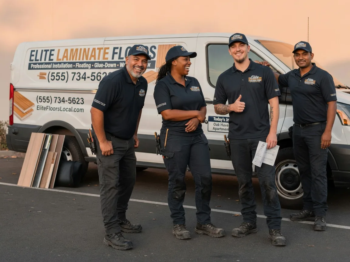 Laminate flooring installation company in Irons, MI